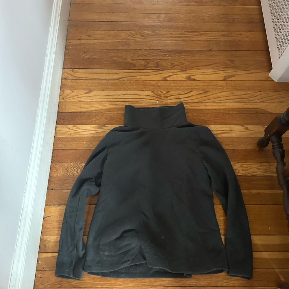Dark Gray Dudley Stephens Park Slope Fleece Turtleneck